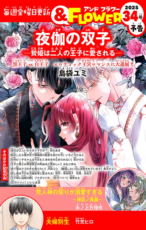 ＆FLOWER34号予告 RED
