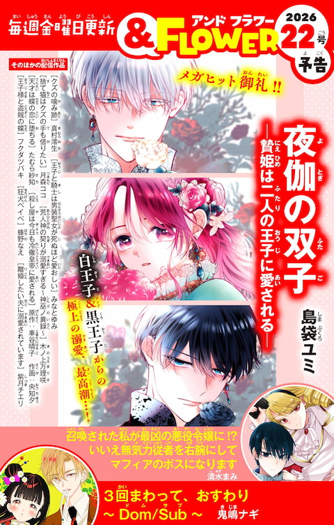 ＆FLOWER22号予告 RED