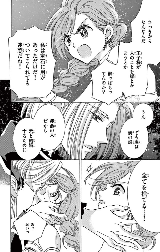 王子様と盗賊の蝶